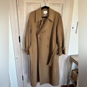 LIKE NEW Vince Camuto Wool Coat color chestnut size medium